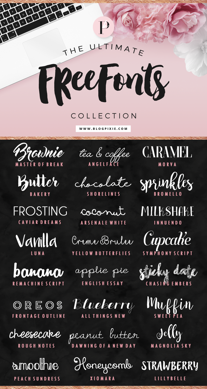 the ultimate free fonts collection